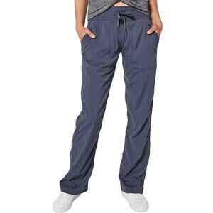 Lululemon Women's Sweatpants Lounger Drawstring Relaxed Navy Blue xs SM ???